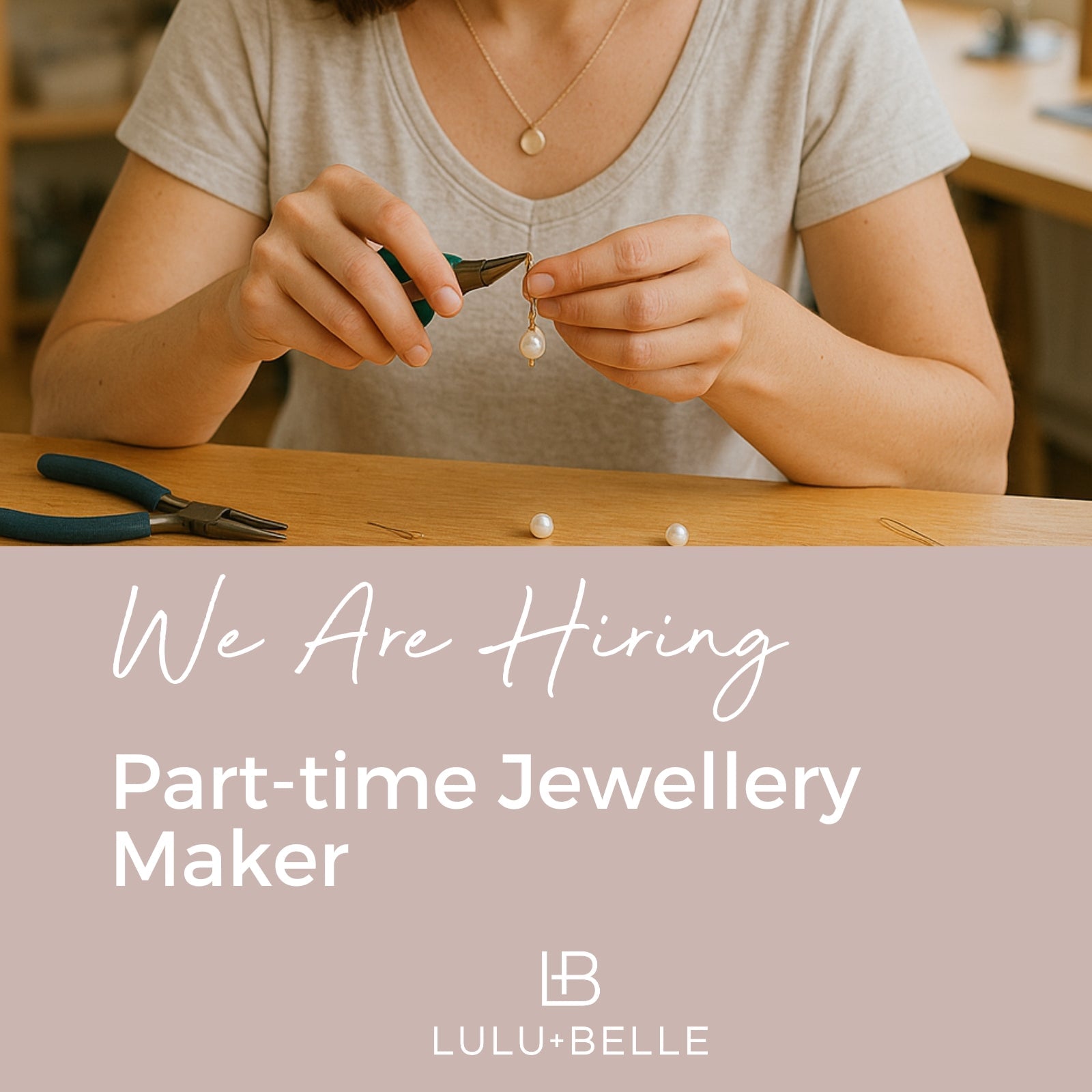We are looking for a part-time Jewellery maker and retail assistant