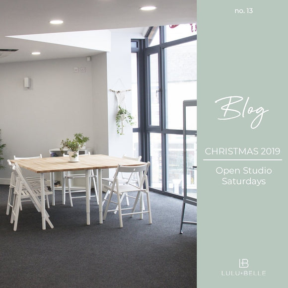 Christmas Open Studio Saturdays