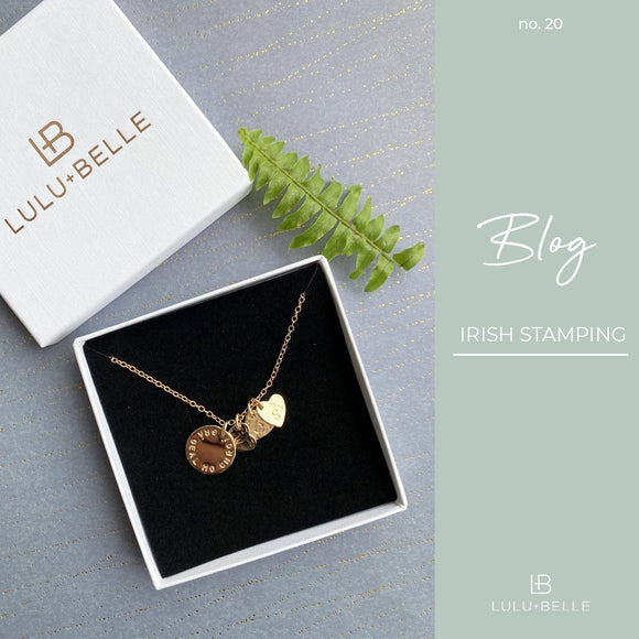 Creating your personalised necklaces in the Irish language