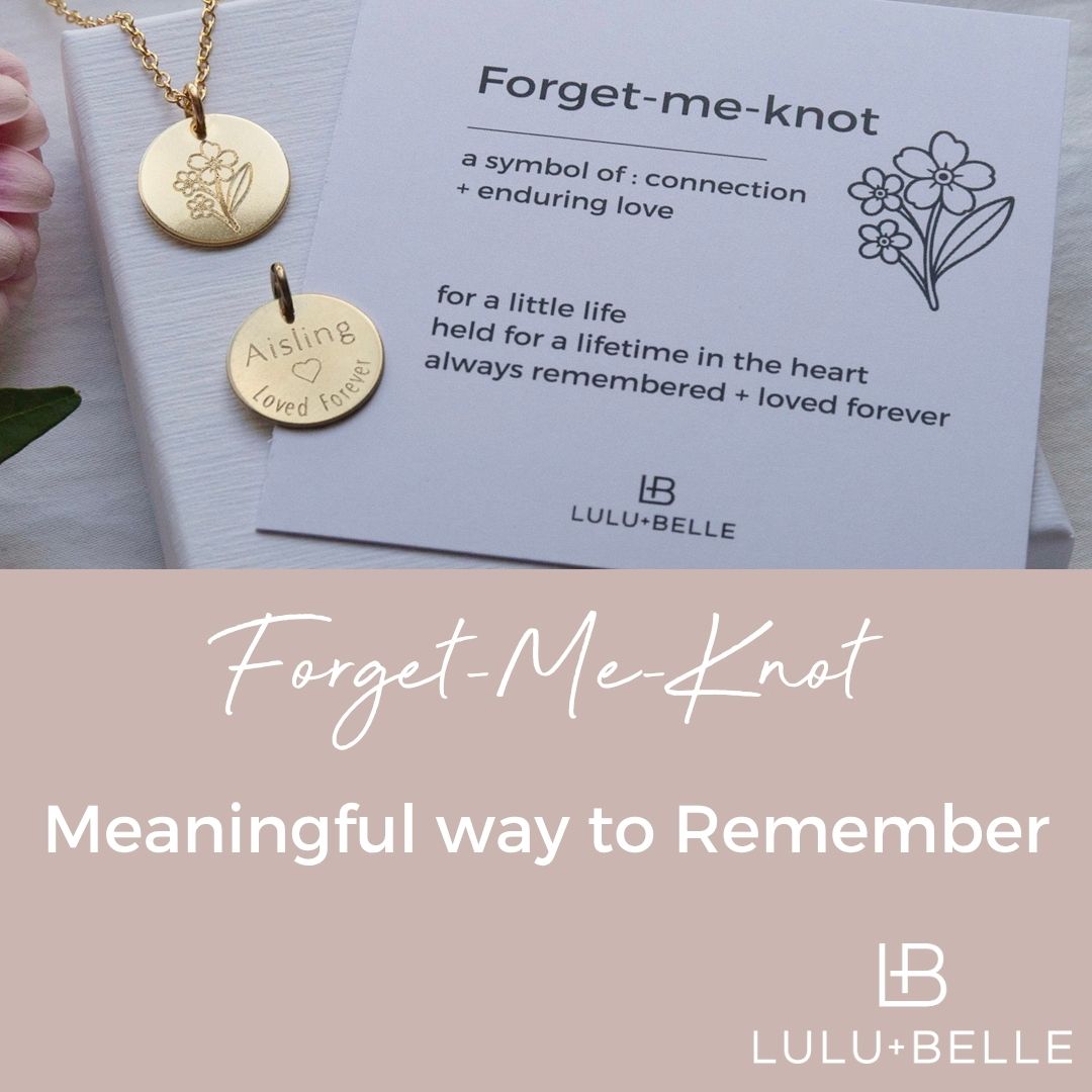 Forget Me Not - Memorial Necklace for Infant and Pregnancy Loss