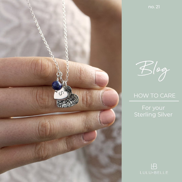 How to care for your sterling silver jewellery ? - Lulu + Belle ® Jewellery