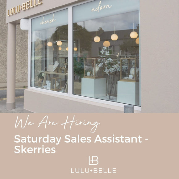 Join Our Team – We’re Hiring a Saturday Sales Assistant