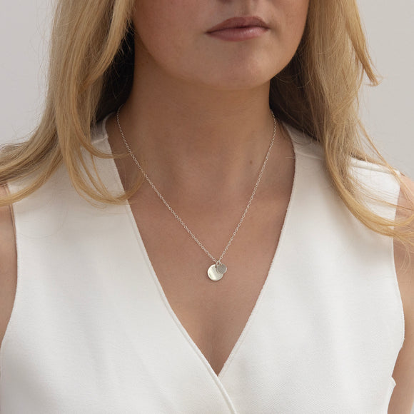 star family necklace silver 