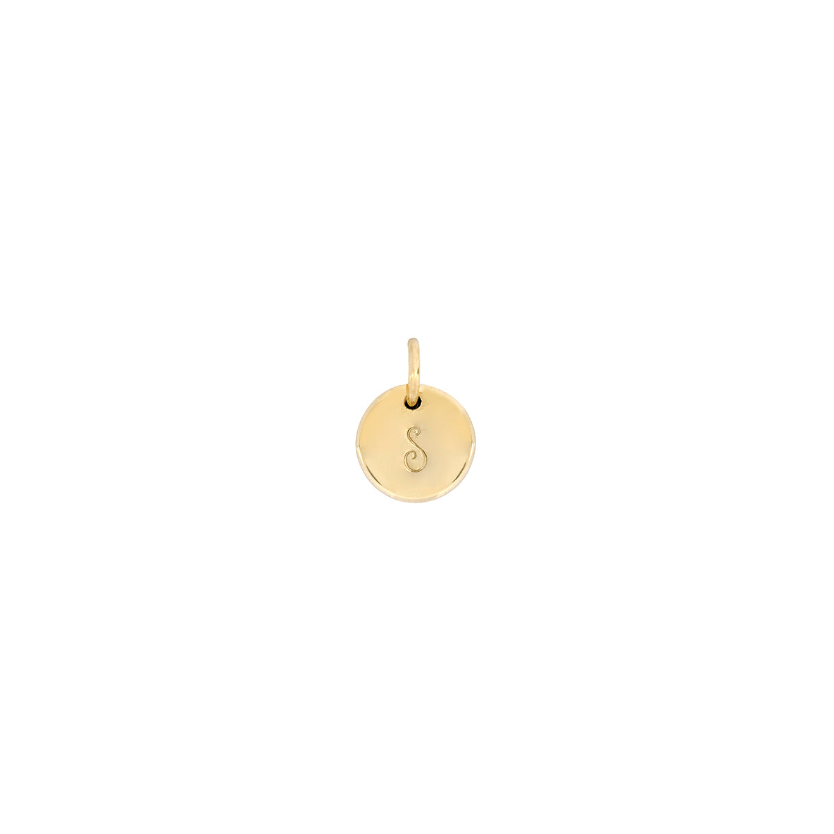 Dainty 9mm Disc in Gold or Silver