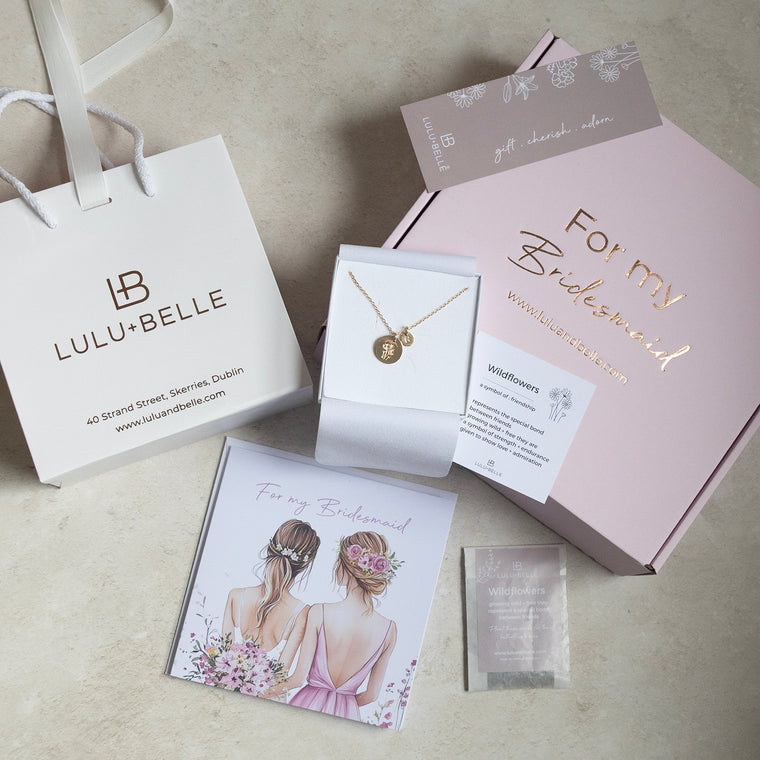 wildbunch bridesmaid gift box 