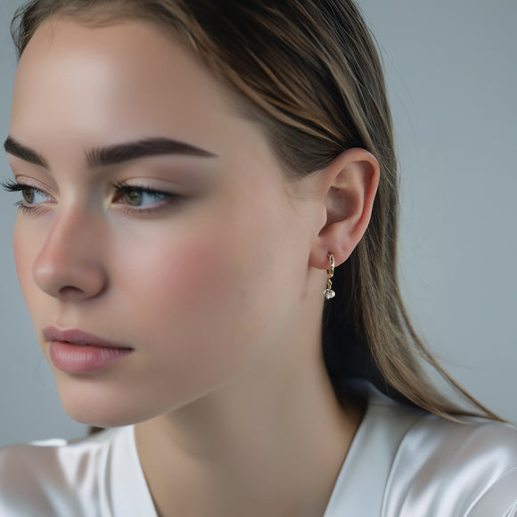 april birthstone hoop earrings gold 