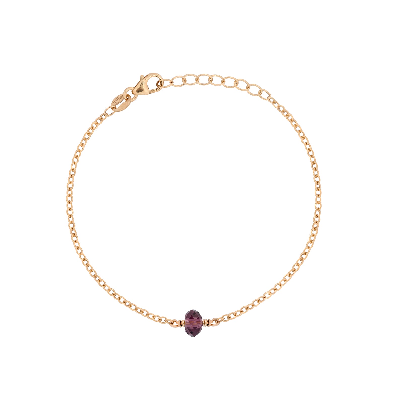 february birthstone bracelet 