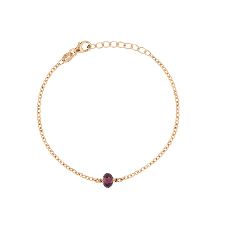february birthstone bracelet 