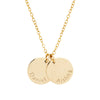 name necklace gold engraved 