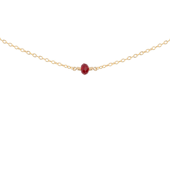july birthstone necklace gold 