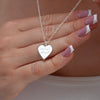 Listen to Your Heart Pendant Silver