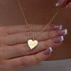 engraved heart pendant lulu and belle 
