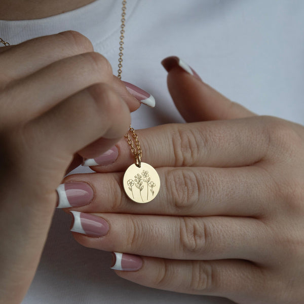 Mathair Bloom Necklace | Irish Mother Necklace & Gift for Mum - Lulu ...