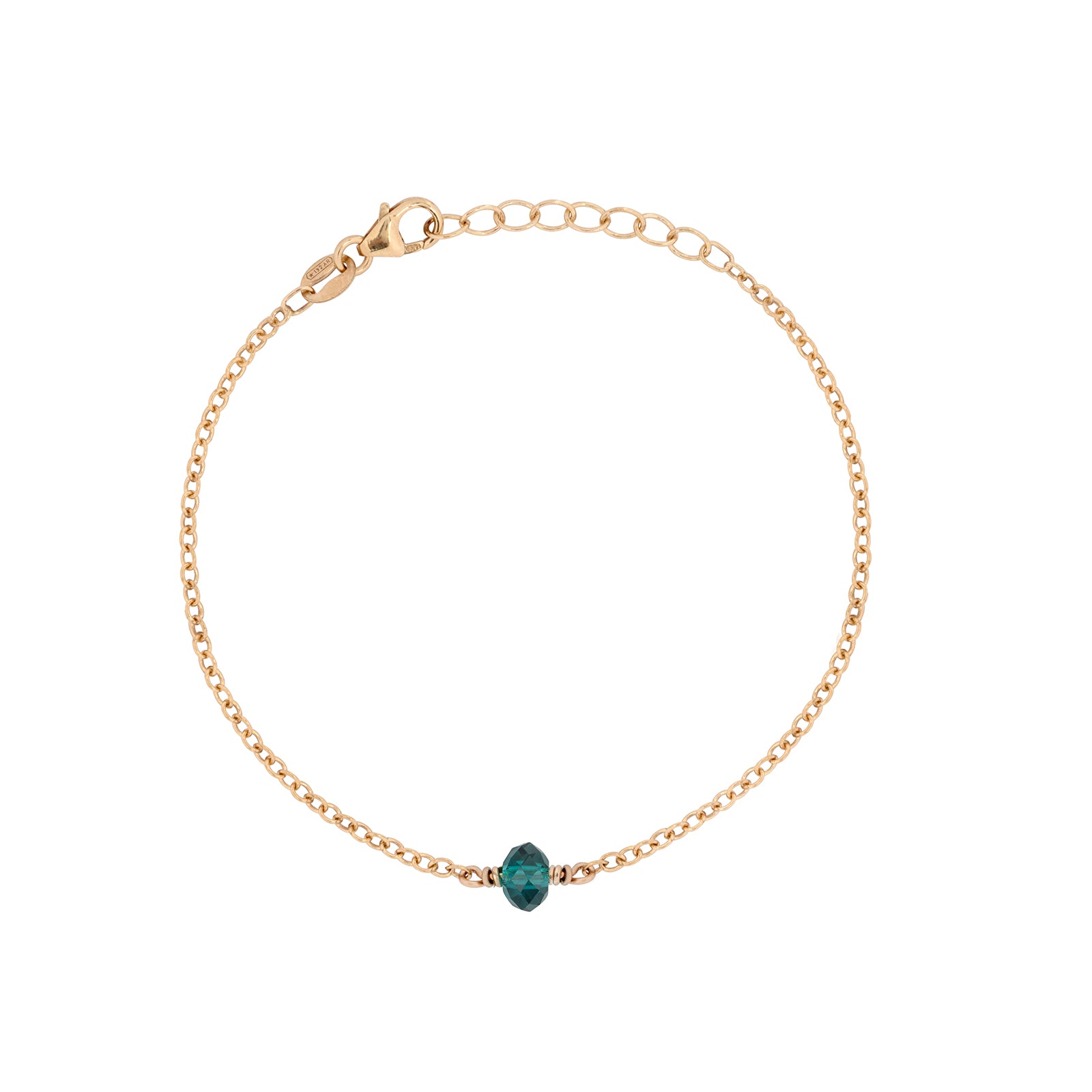 may birthstone bracelet gold 