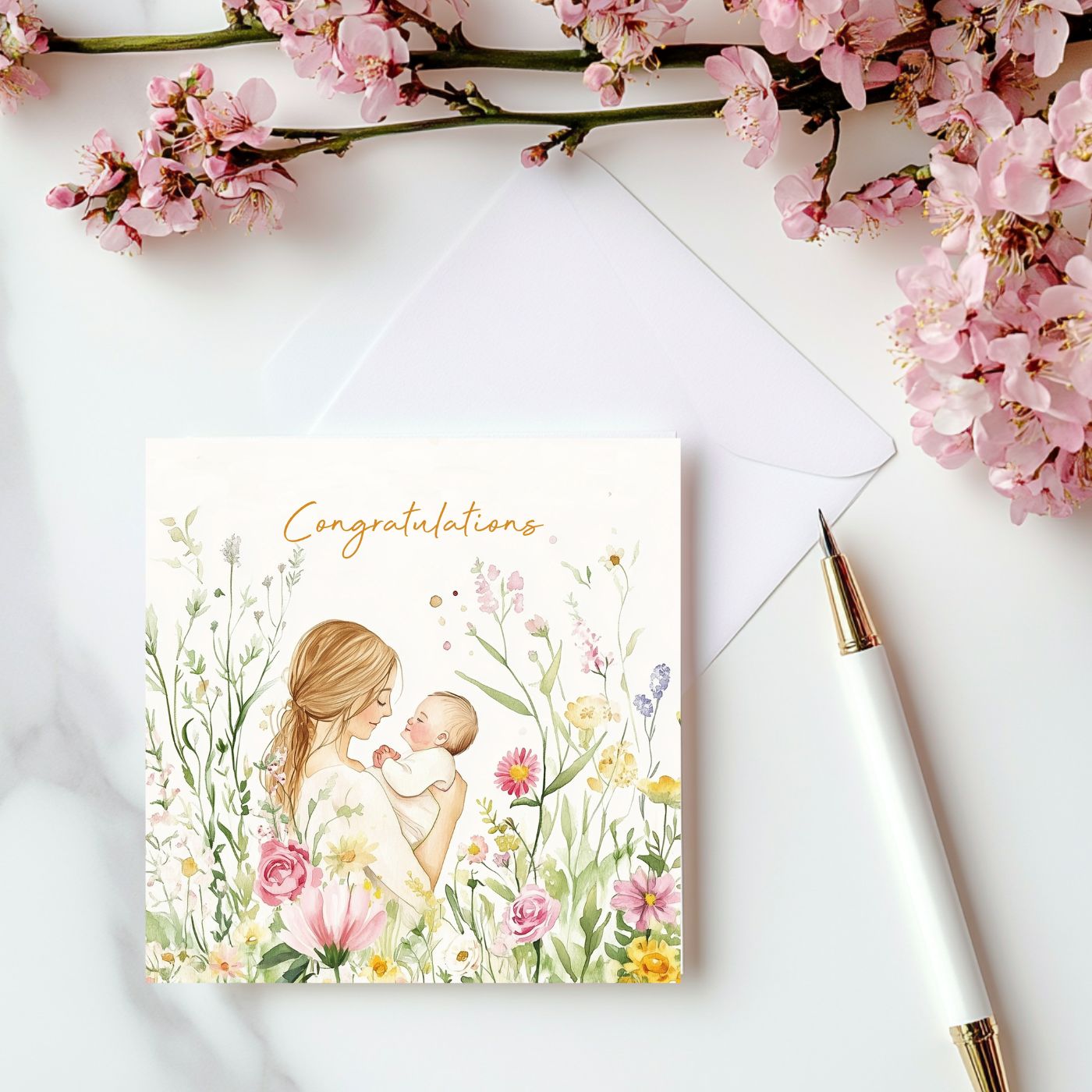 new mum greeting card 