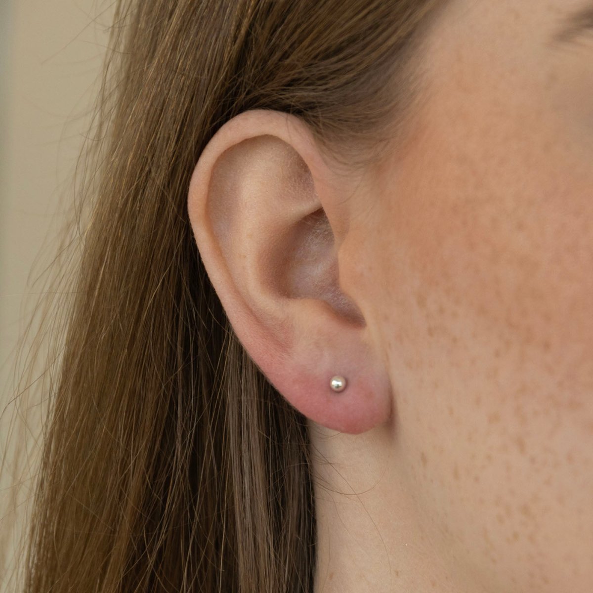 Silver Ball Studs - Lulu + Belle Jewellery