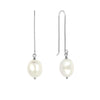 ALI Baroque Pearl Earrings Silver or Gold - Lulu + Belle Jewellery