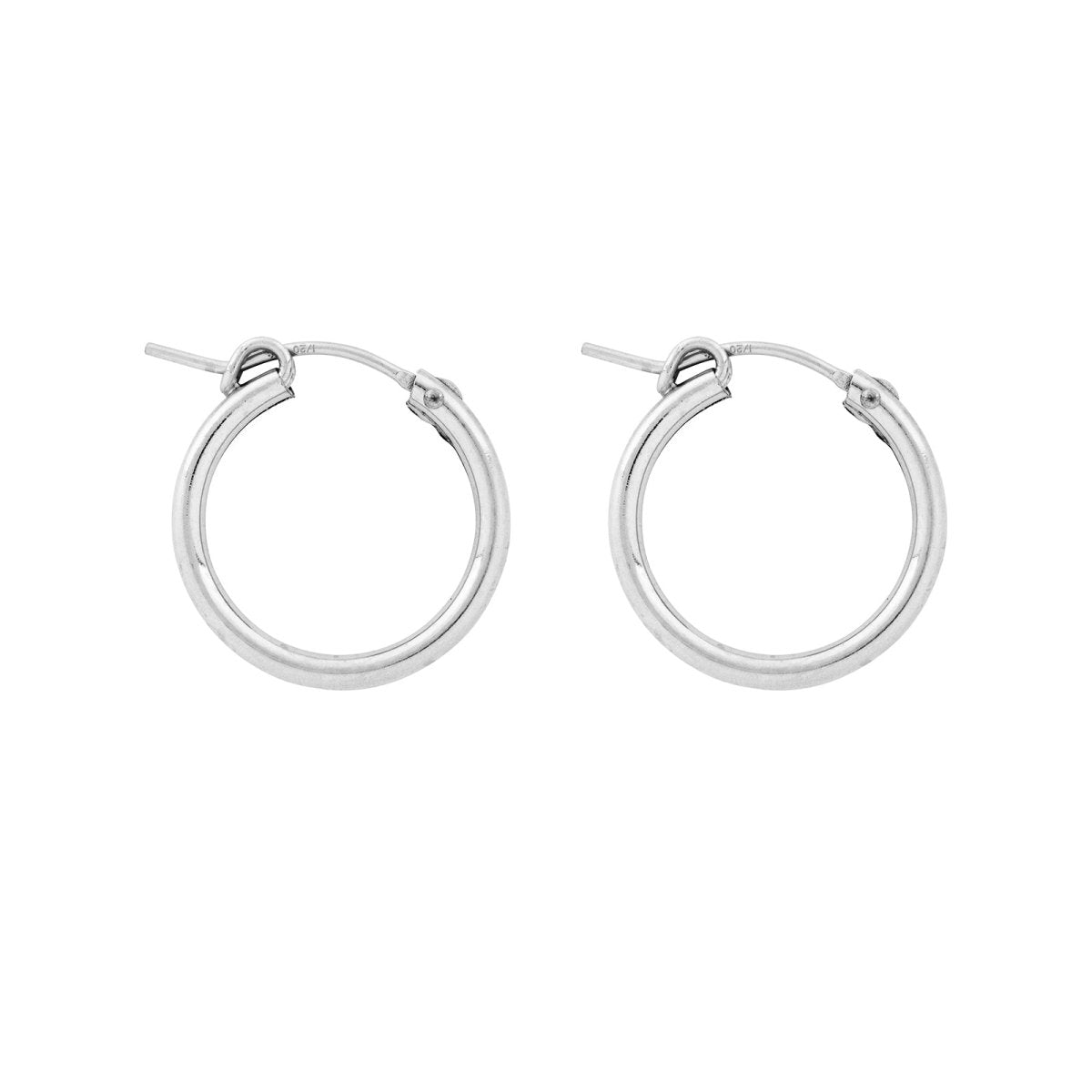 ANNA Hoop Earrings Gold or Silver - Lulu + Belle Jewellery