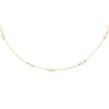 BELLE Floating Pearl Necklace Gold or Silver - Lulu + Belle Jewellery