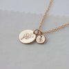 Cosmos Flower Necklace Gold - Lulu + Belle Jewellery