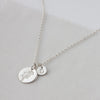 Cosmos Flower Necklace Silver - Lulu + Belle Jewellery