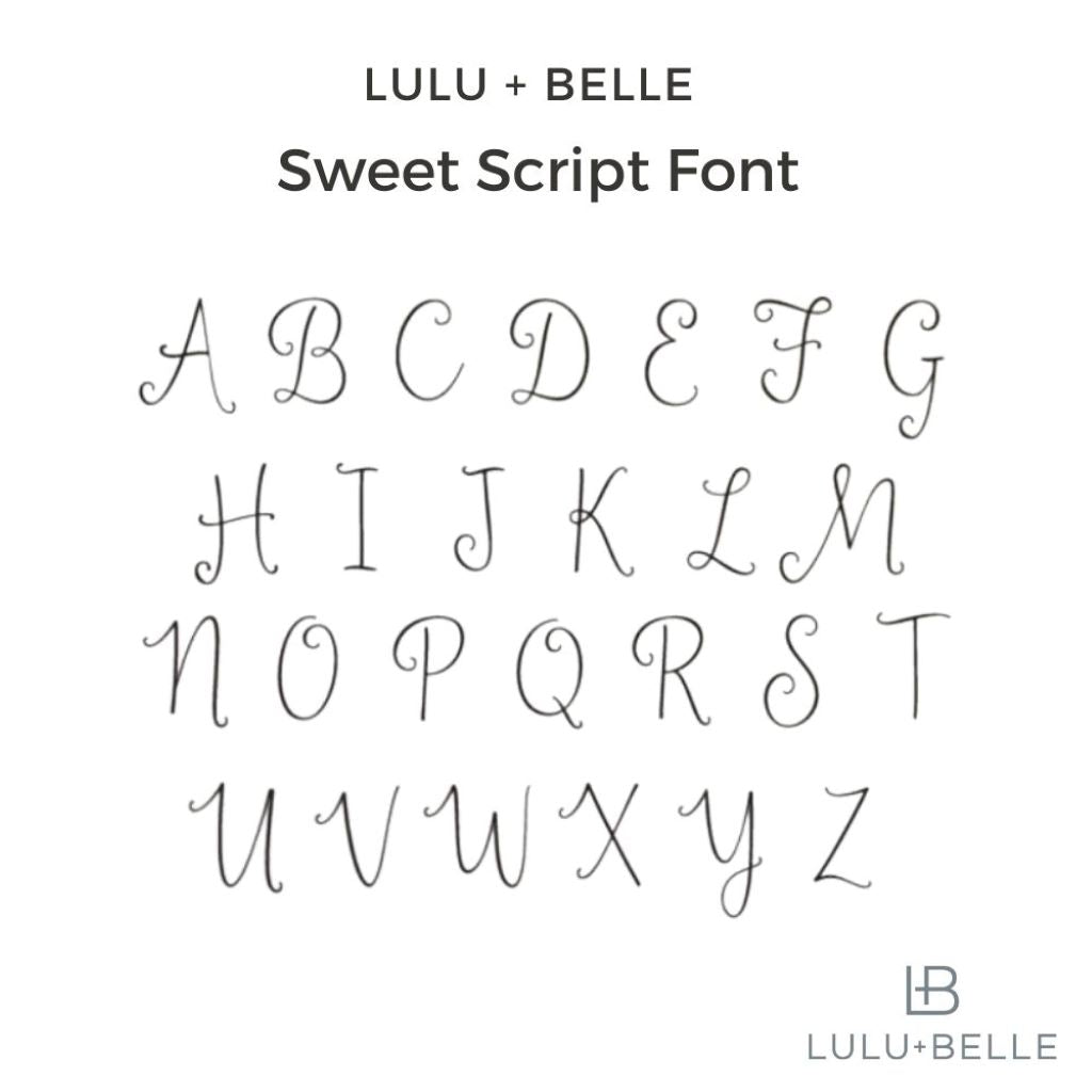 Dainty 9kt Solid Gold Initials Necklace in Script - Lulu + Belle Jewellery