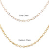 Dainty Gold Initial Necklace + Birthstone - Lulu + Belle Jewellery