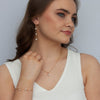 EVE Single Pearl Necklace Gold or Silver - Lulu + Belle Jewellery