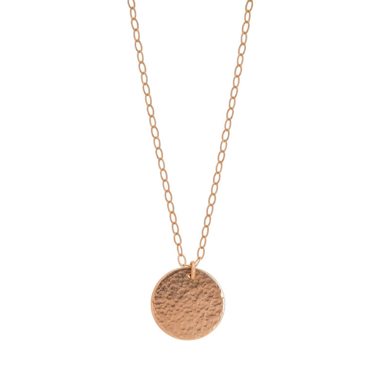 Full Moon Necklace Gold - Lulu + Belle Jewellery