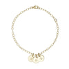 Gold Initial Bracelet - Lulu + Belle Jewellery