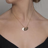 Gold Initial Family Necklace - Lulu + Belle Jewellery