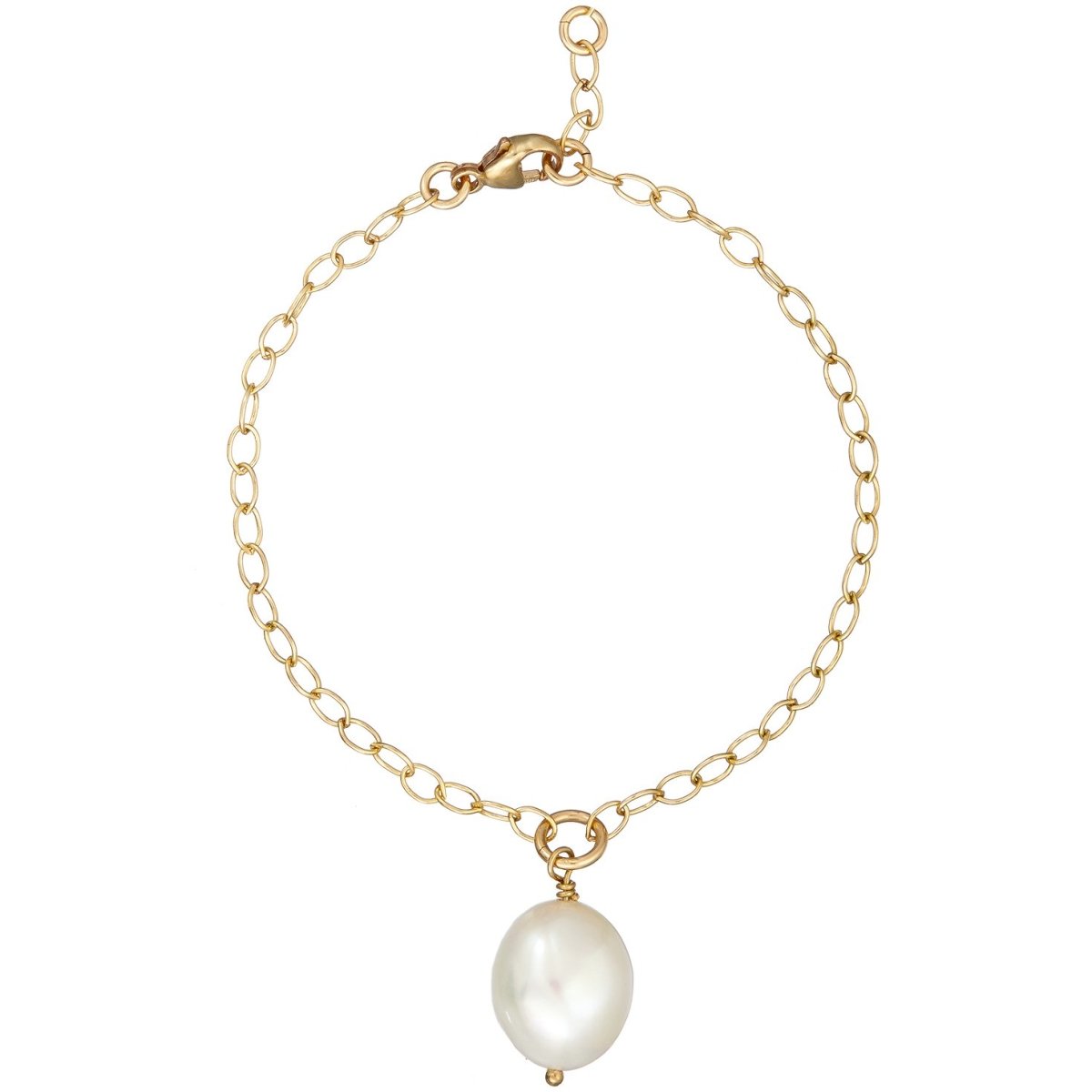 Gold or Silver Baroque Pearl Bracelet - Lulu + Belle Jewellery