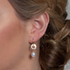 Gold or Silver Drop Pearl Earrings - Lulu + Belle Jewellery