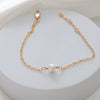 GRACE Floating Freshwater Pearl Bracelet Gold - Lulu + Belle Jewellery