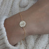 Lily disc bracelet silver - Lulu + Belle Jewellery