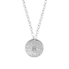 Medium Sterling Silver Initial Necklace - Lulu + Belle Jewellery