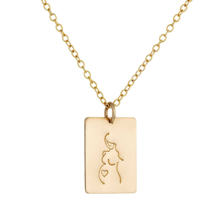 Mother necklace in gold or silver - Lulu + Belle Jewellery