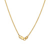 'Our Lives Intertwined' - 9kt Gold Interlinking Circles Necklace - Lulu + Belle Jewellery