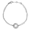 Personalised Disc Bracelet in Silver - Lulu + Belle Jewellery