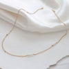 PIA Mini Pearl Necklace Gold or Silver - Lulu + Belle Jewellery