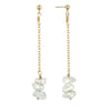 RUBY Keishi Pearl Drop Earrings Gold or Silver - Lulu + Belle Jewellery