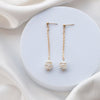 RUBY Keishi Pearl Drop Earrings Gold or Silver - Lulu + Belle Jewellery