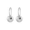 Silver Dome Drop Earrings - Lulu + Belle Jewellery