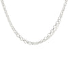 Silver double chain necklace - Lulu + Belle Jewellery