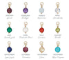 Simple birthstone chain gold - Lulu + Belle Jewellery