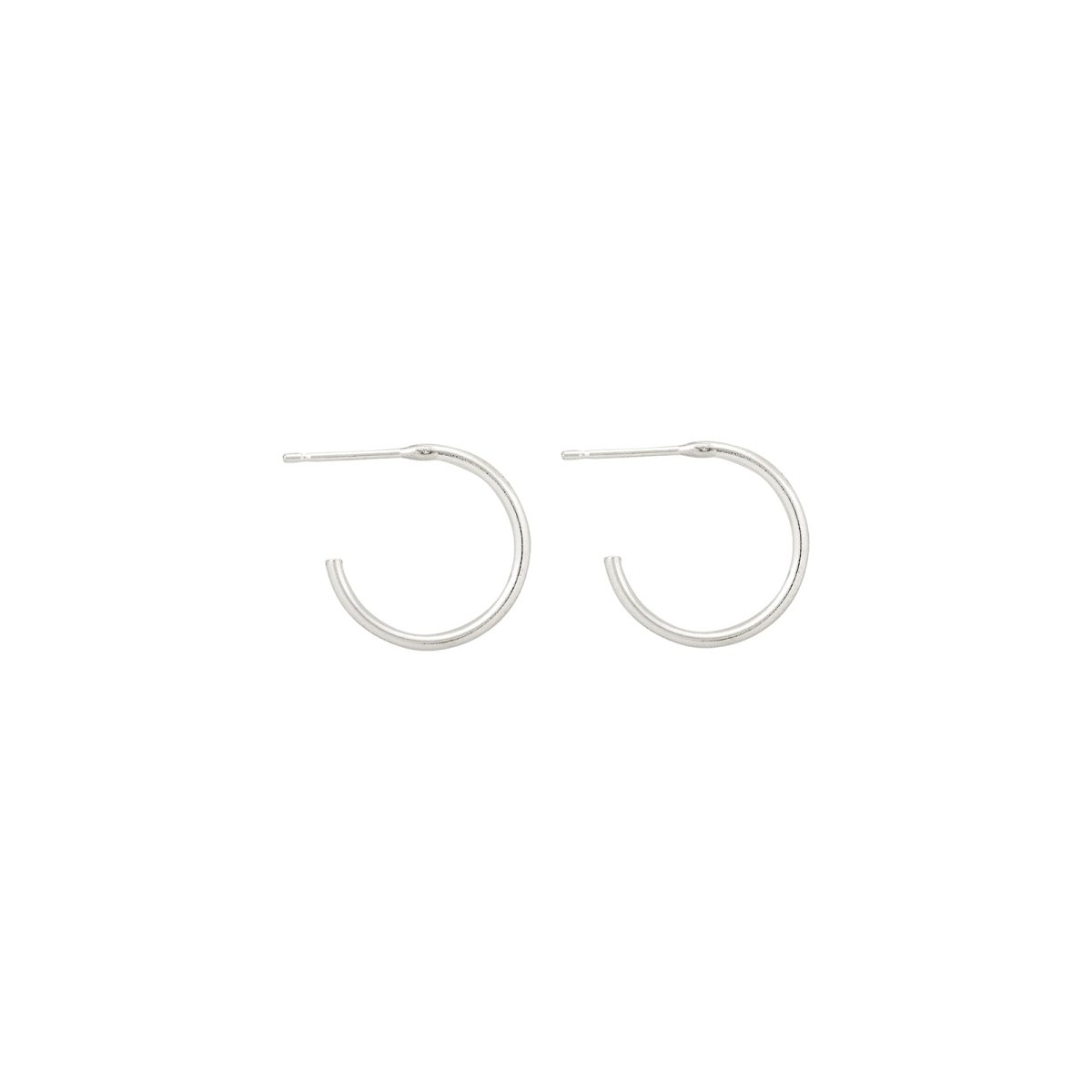 Slim Dainty Silver Hoops - Lulu + Belle Jewellery
