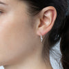 Slim Midi Silver Hoops - Lulu + Belle Jewellery