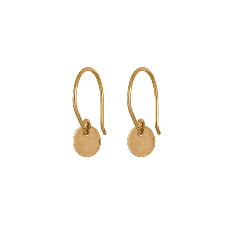 Tiny Dot Drop Earrings in Gold - Lulu + Belle Jewellery